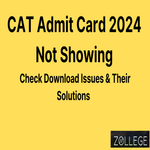 CAT Admit Card 2024 Not Showing